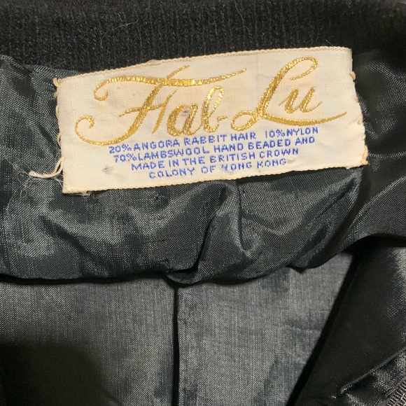 VINTAGE FAB LU BEADED SWEATER - Picture 6 of 8